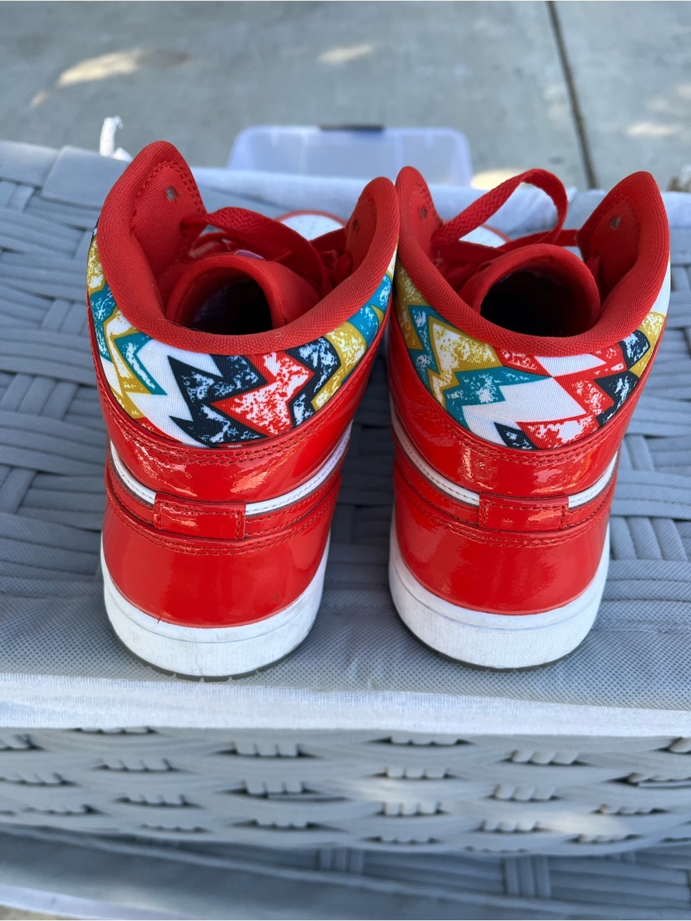 Nike Air Jordan 1 Mid SE - Like New without box. - Picture 3 of 5